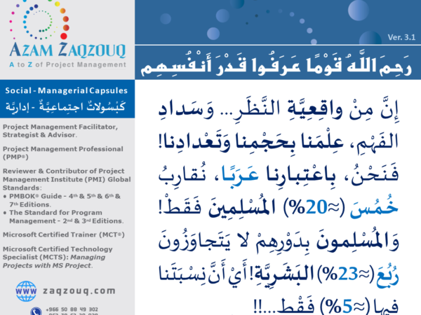 رحم الله قوما عرفوا قدر أنفسهم